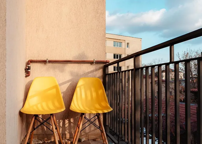 Appartement Downtown Boutique - Blue & Pink