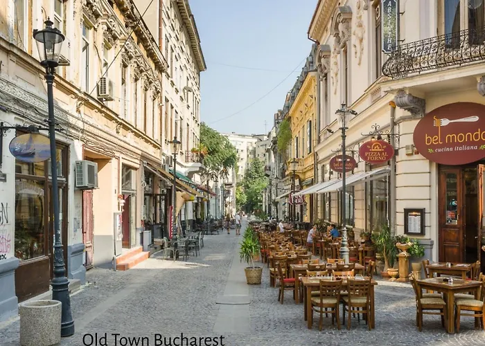 Downtown Boutique - Blue & Pink Lejlighed Bukarest