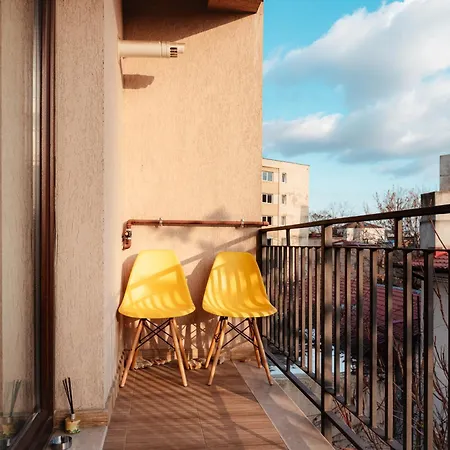 Appartement Downtown Boutique - Blue & Pink *