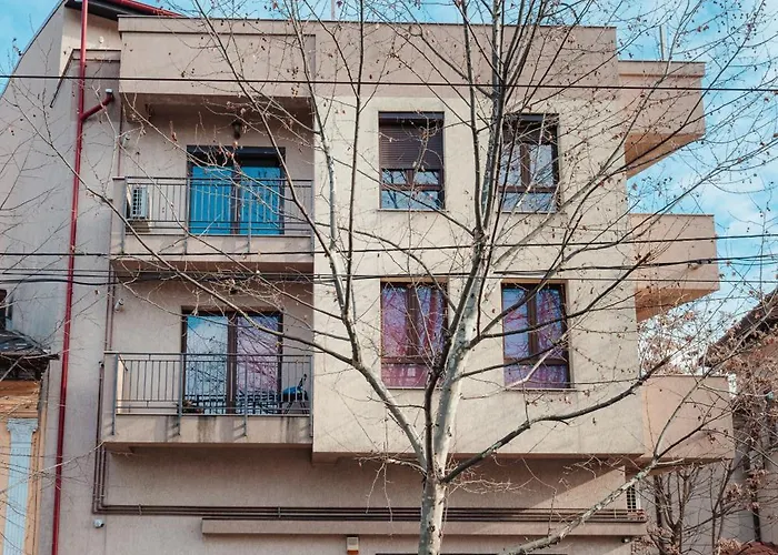 Appartement Downtown Boutique - Blue & Pink *